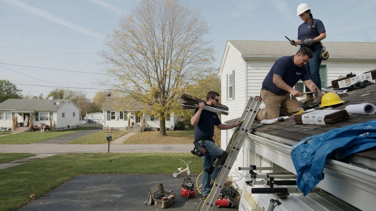 Local Roofing Contractors in Columbiaville, MI near me